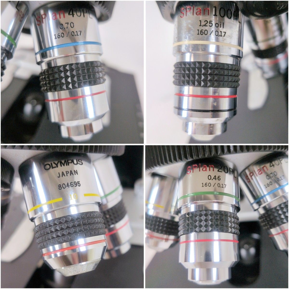 Olympus BH2 Biological Microscope with SPlan 100 PL Objective Lens [k1246240510]