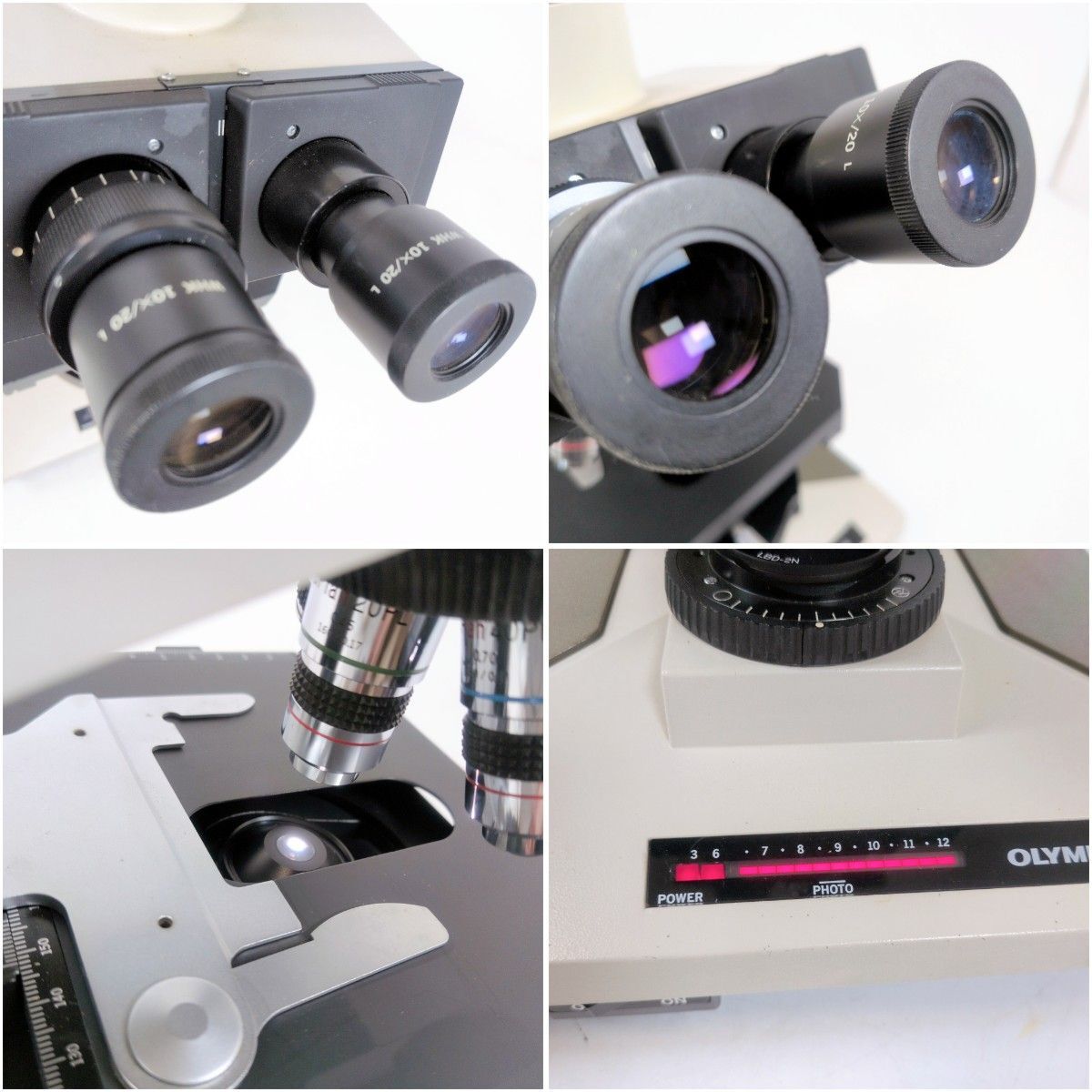 Olympus BH2 Biological Microscope with SPlan 100 PL Objective Lens [k1246240510]