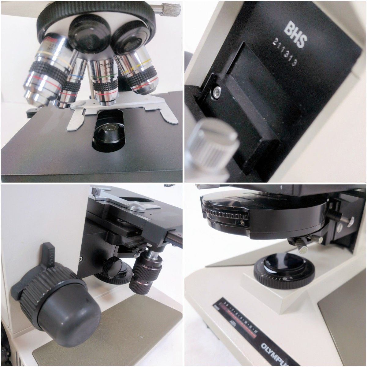Olympus BH2 Biological Microscope with SPlan 100 PL Objective Lens [k1246240510]
