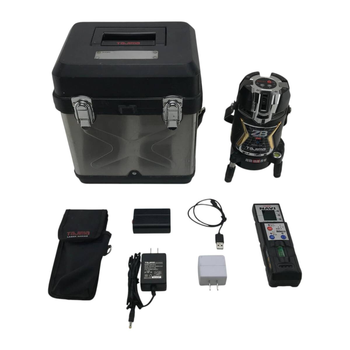 Tajima KJC Laser Level with NAVI Zero Blue Lithium Dual Axis Electronic Sensor [w1246255873]