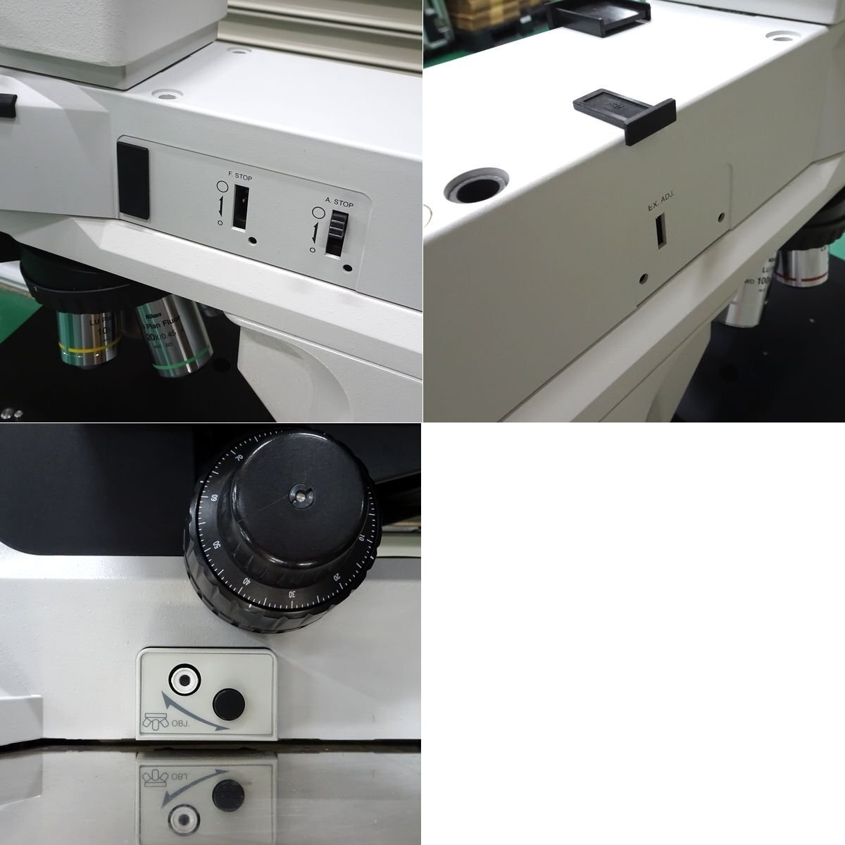 Nikon ECLIPSE LV150A Industrial Microscope with 5 Objective Lenses (for parts or not working) [t1246244437]