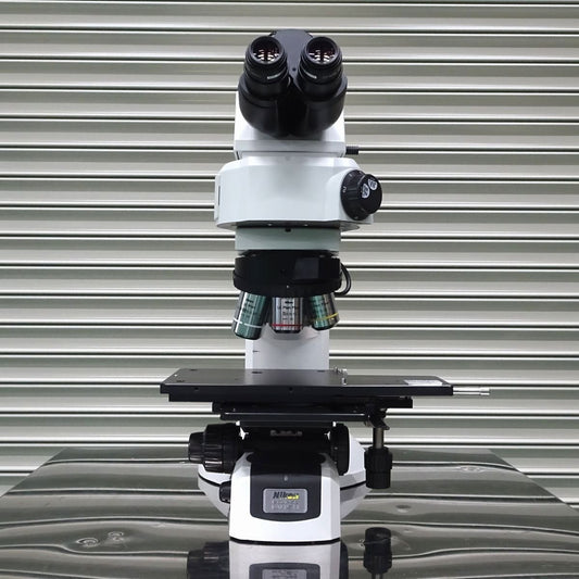 Nikon ECLIPSE LV150A Industrial Microscope with 5 Objective Lenses (for parts or not working) [t1246244437]