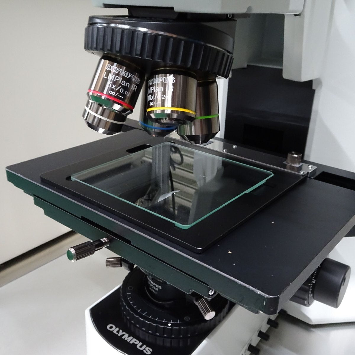 Olympus BX51TRF Microscope with 5 Objective Lenses and CCD Camera (as-is) [w1246247322]