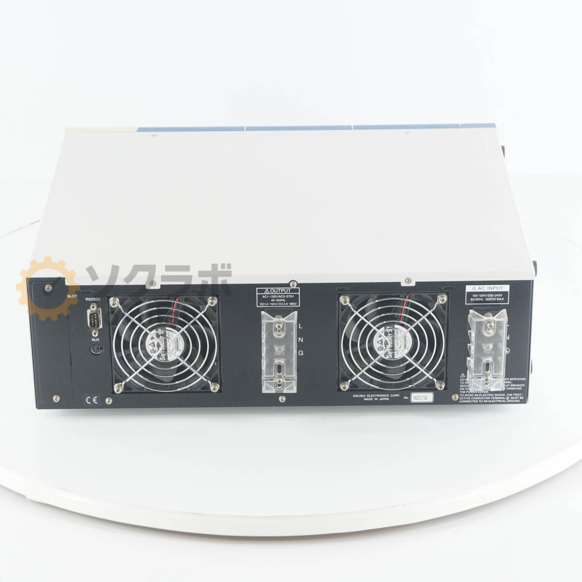KIKUSUI PCR1000M AC Power Supply AC1-270V 10A 1000VA [j1246272818]
