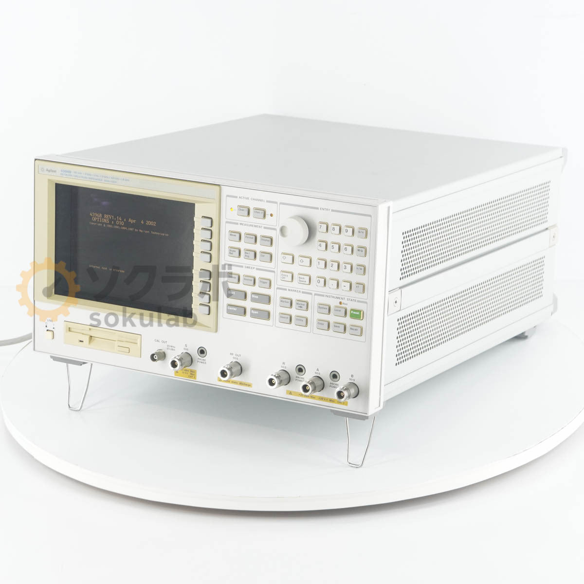 Agilent 4396B Network Spectrum Impedance Analyzer 100kHz-1.8GHz ATO-20013 [b1246265824]