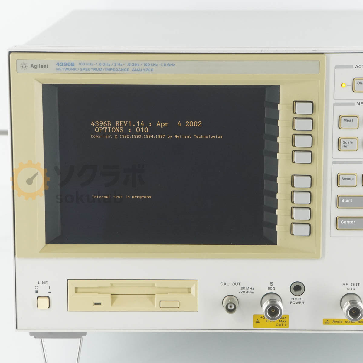 Agilent 4396B Network Spectrum Impedance Analyzer 100kHz-1.8GHz ATO-20013 [b1246265824]