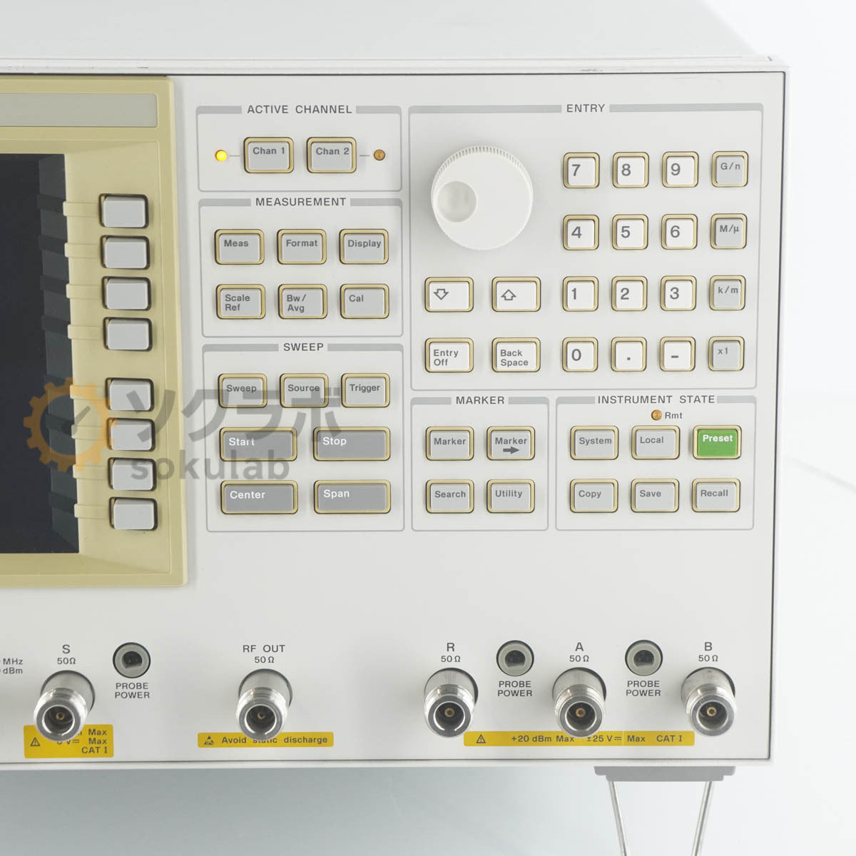Agilent 4396B Network Spectrum Impedance Analyzer 100kHz-1.8GHz ATO-20013 [b1246265824]
