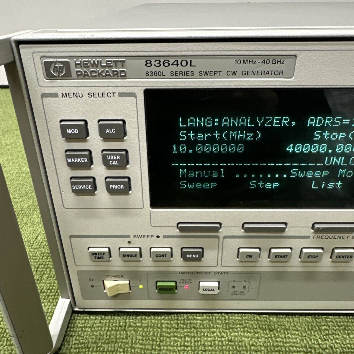 Agilent 83640L Swept CW Generator 10MHz-40GHz [b1246377827]