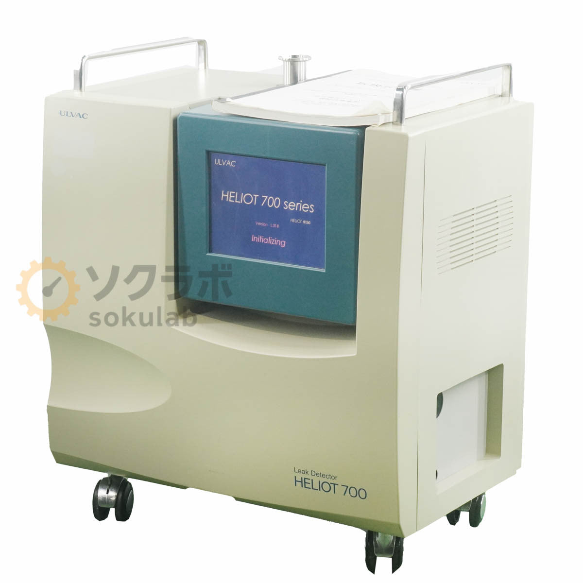ULVAC HELIOT 700 Helium Leak Detector with Power Cord and Manual [n1246405028]