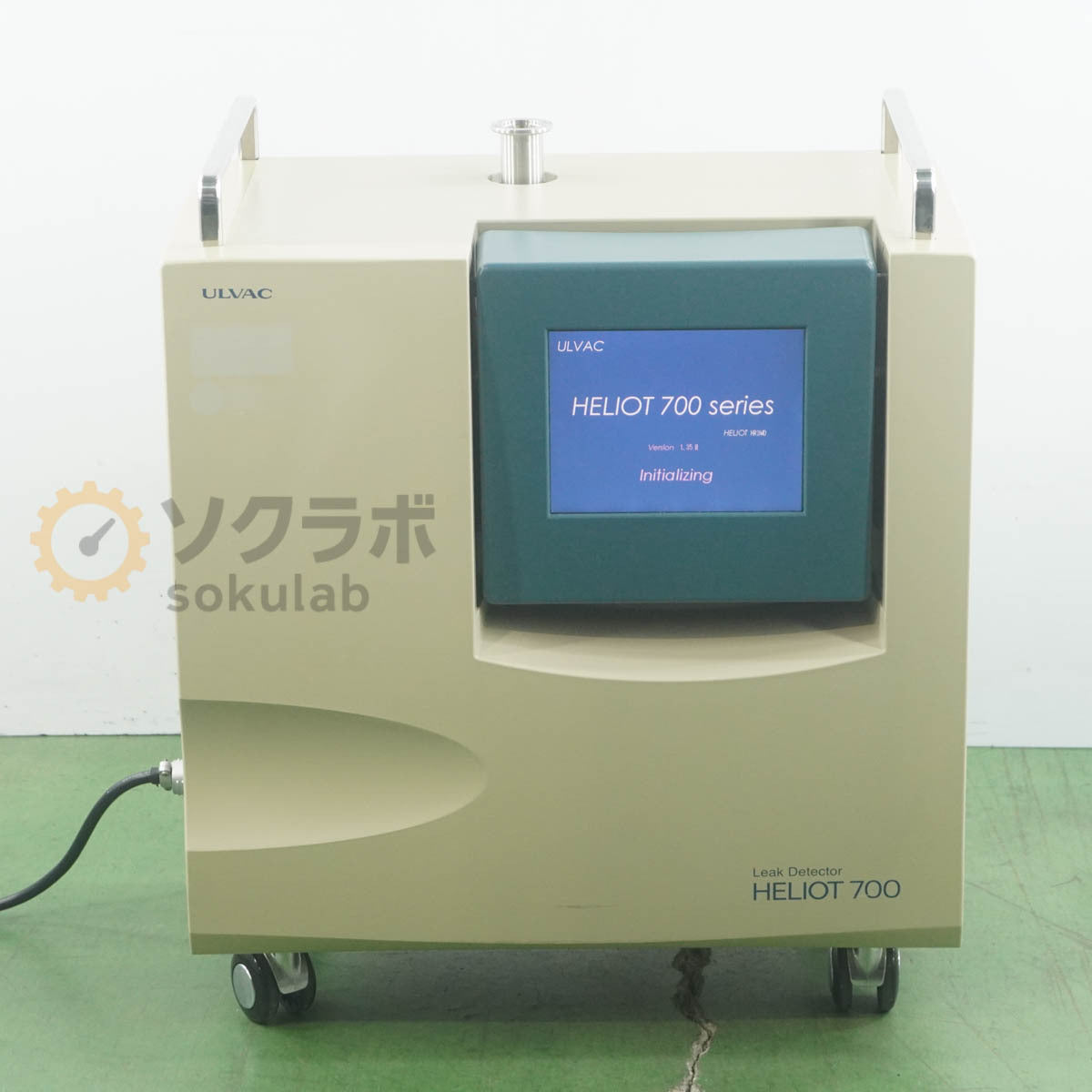 ULVAC HELIOT 700 Helium Leak Detector with Power Cord and Manual [n1246405028]