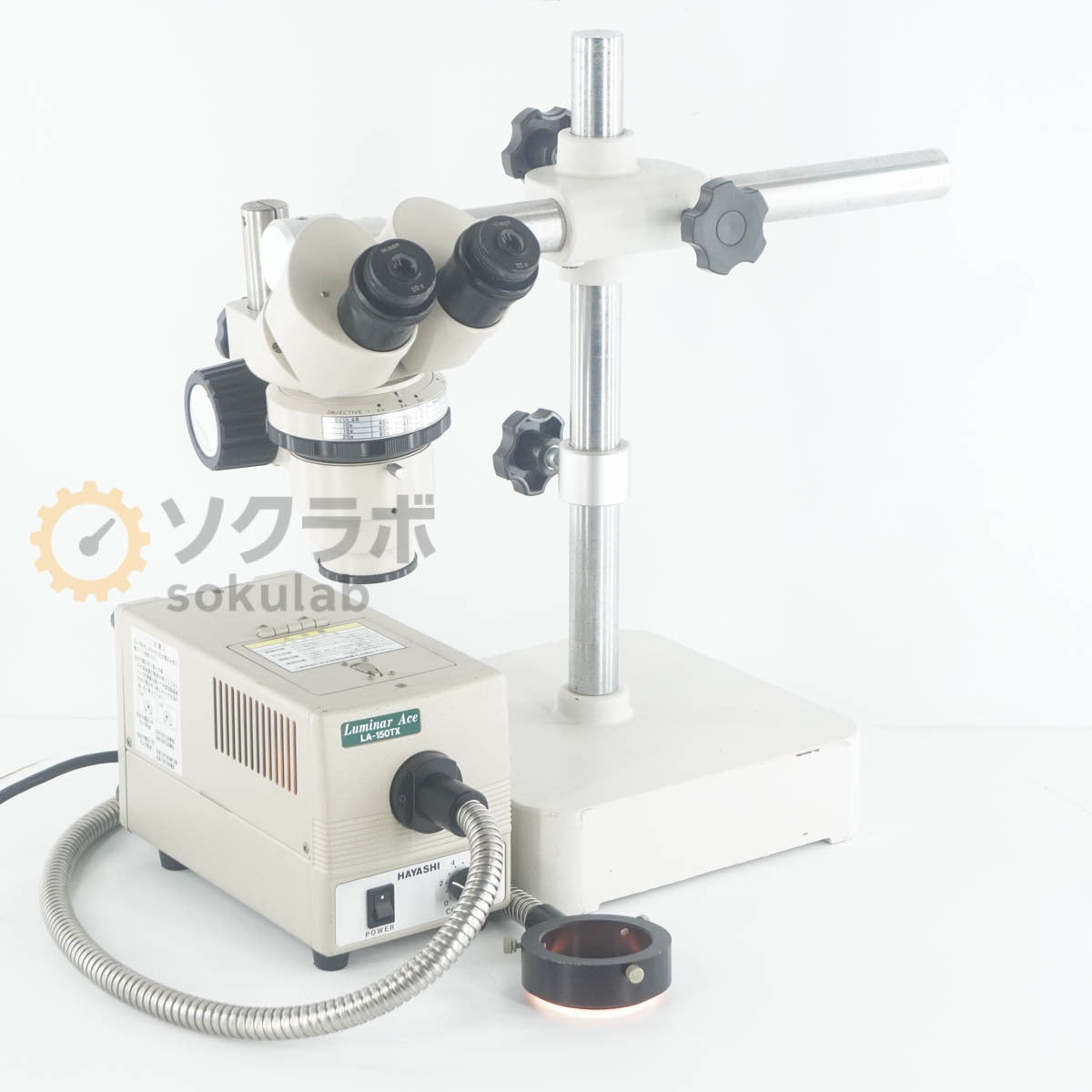 Nikon HAYASHI LA-150TX Luminar Ace Microscope 20x with Light Source [u1246412391]