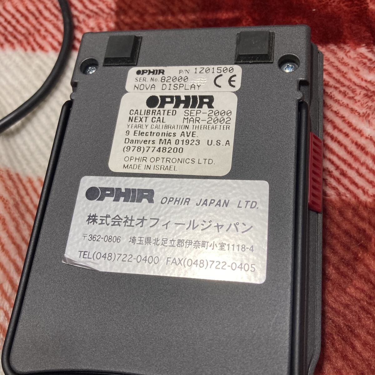 Ophir Nova Display Laser Power Meter with Sensor Head L40(150)A-SH [s1246489945]