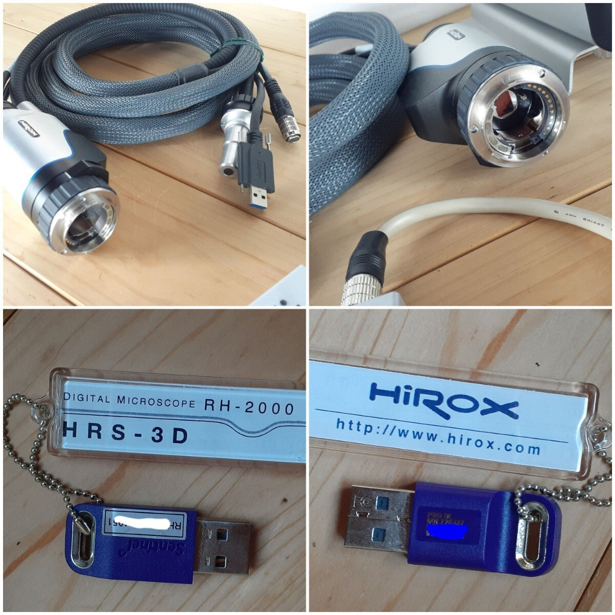 Hirox RH 2000 Digital Microscope with USB Dongle for 3D [k1246514027]