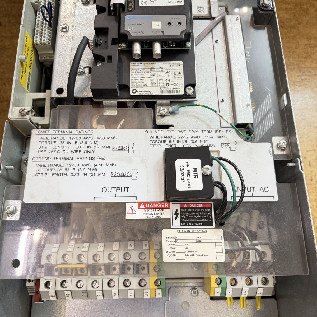 Allen Bradley PowerFlex 700 20B-B104A0AYNANC0 Inverter 30kW [n1246642944]