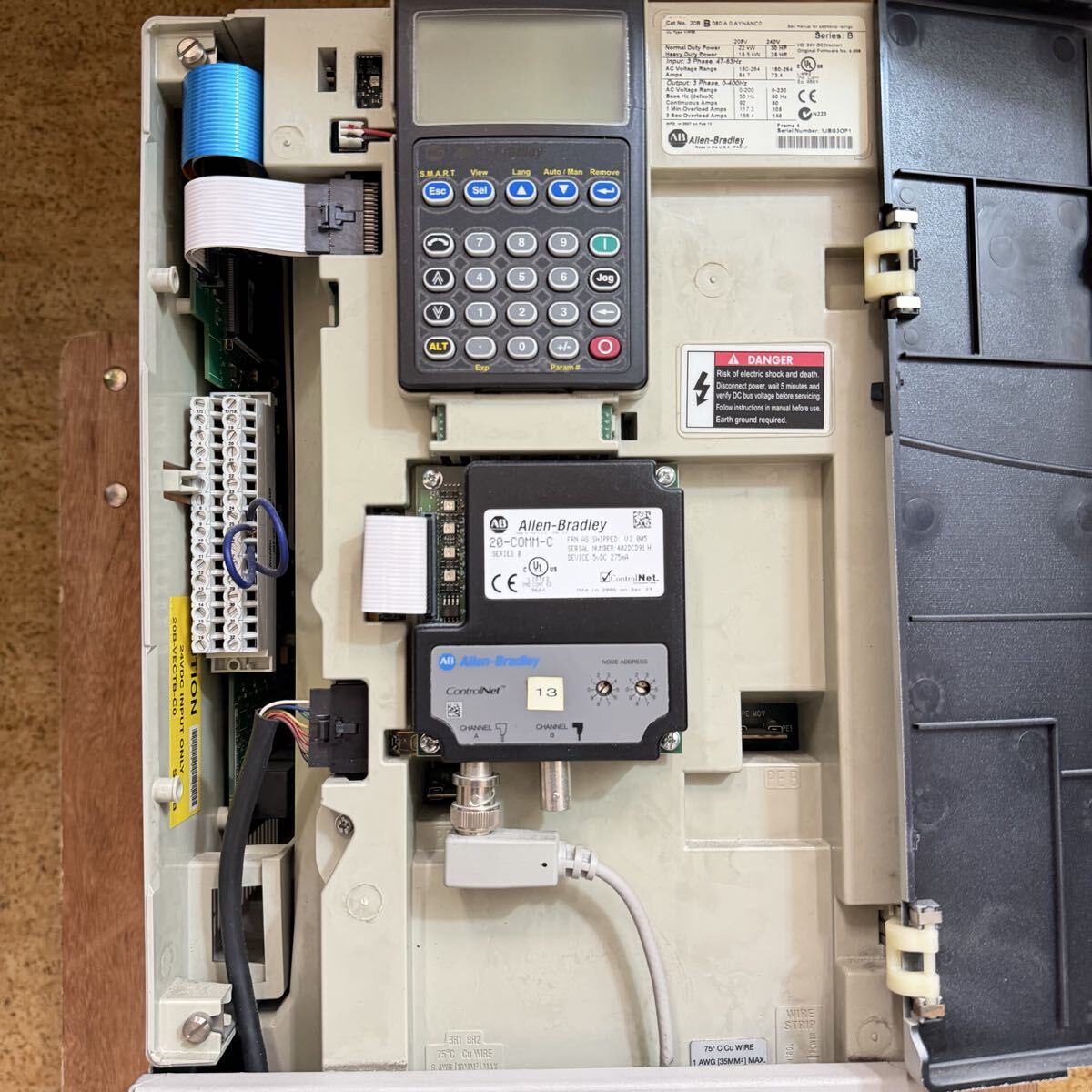 Allen Bradley PowerFlex 700 20B-B080A0AYNANC0 Inverter 22kW [j1246653633]