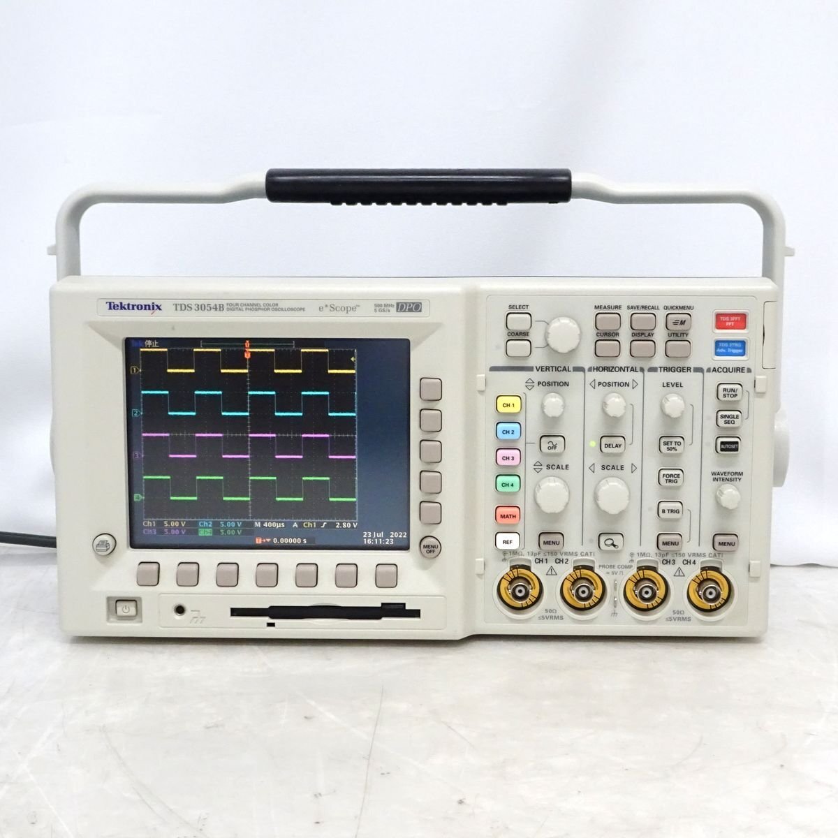 Tektronix TDS3054B 500MHz 5GS/s 4ch Digital Oscilloscope [d1246667618]