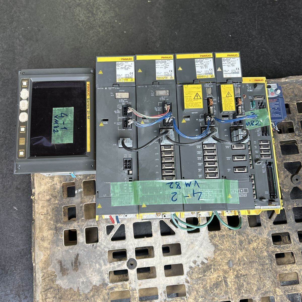 FANUC A06B-6079-H208 Servo Amplifier (for parts or not working) [x1246880448]