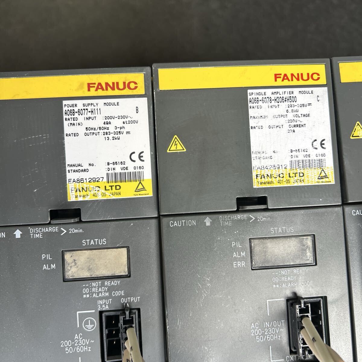 FANUC A06B-6079-H208 Servo Amplifier (for parts or not working) [x1246880448]
