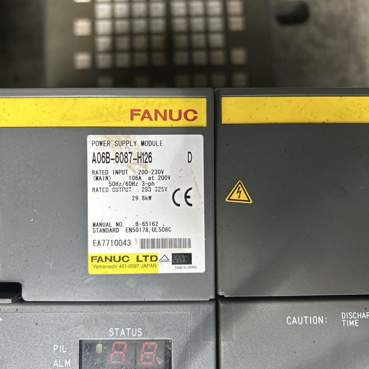 FANUC A06B-6079-H106 Servo Amplifier (for parts or not working) [x1246893551]