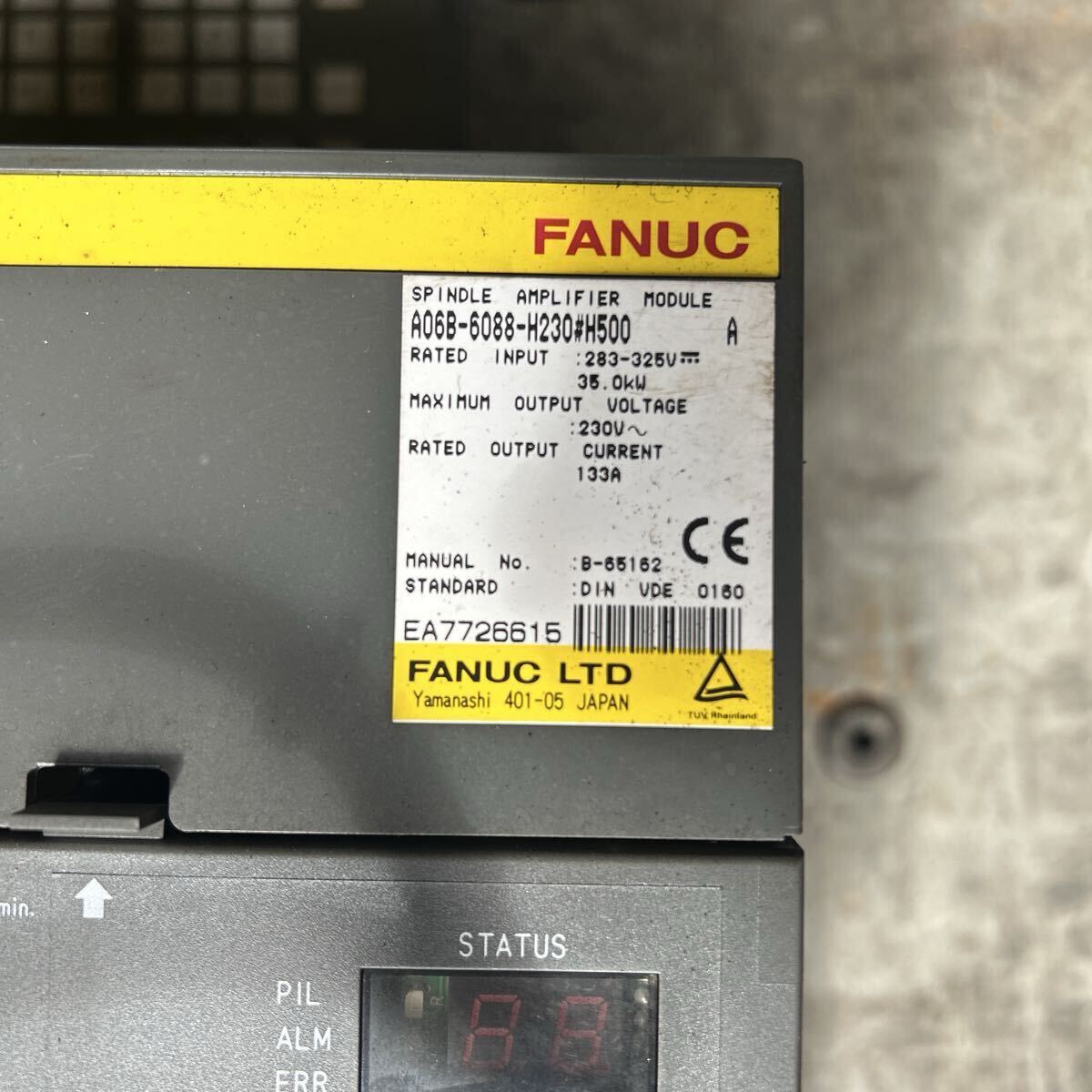 FANUC A06B-6079-H106 Servo Amplifier (for parts or not working) [x1246893551]