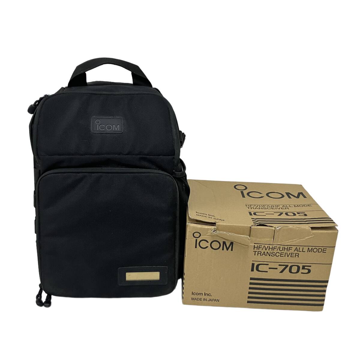ICOM IC-705 AH-705 MBF-705 LC-192 HM-243 Portable Radio Set with Antenna Tuner and Bag [u1246904894]