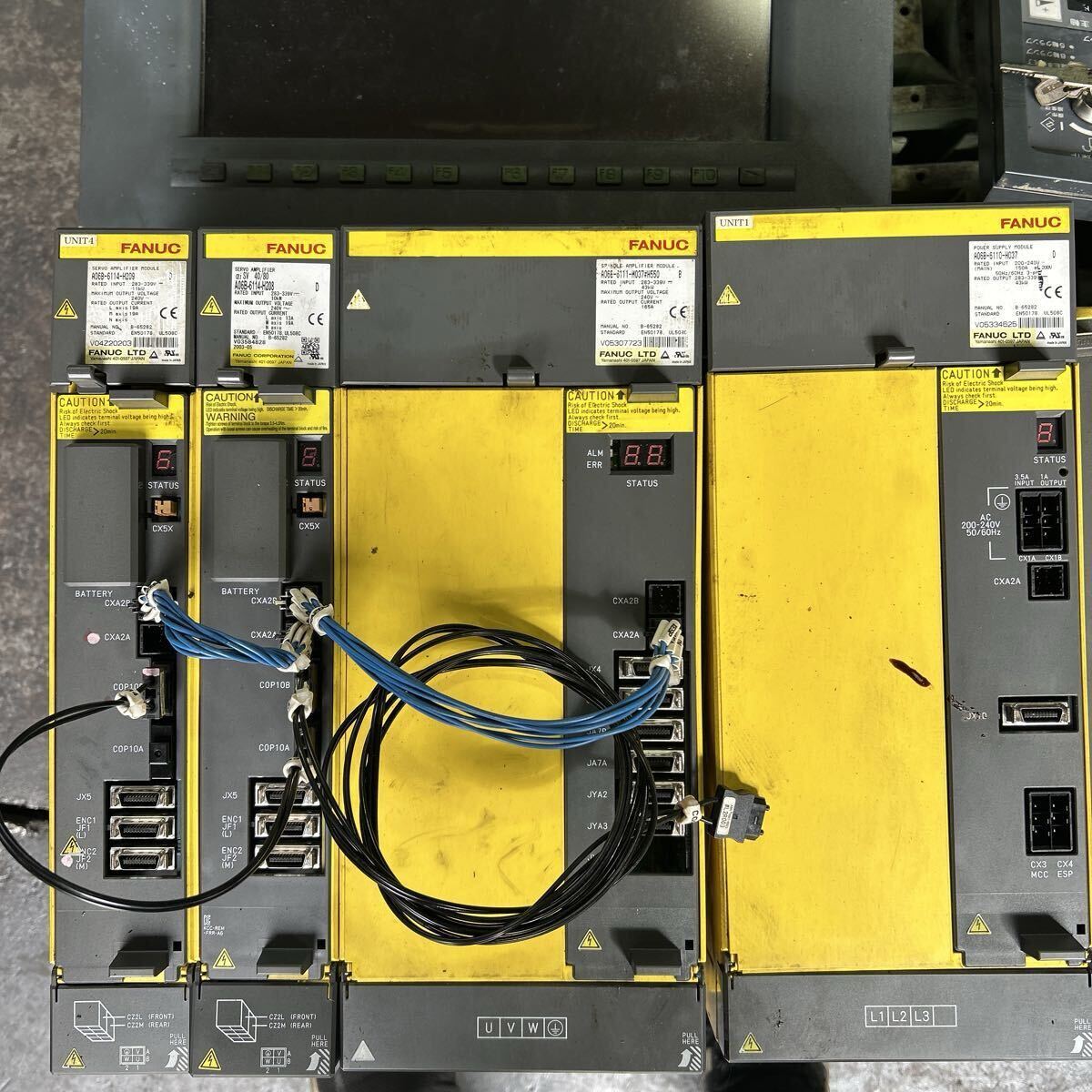 FANUC A06B-6114-H209 Servo Amplifier Inverter (for parts or not working) [b1246900778]