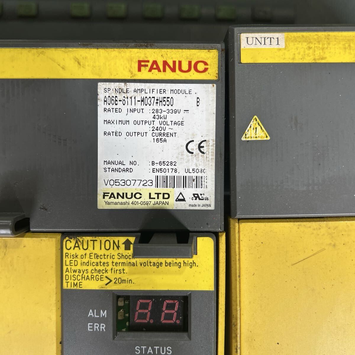 FANUC A06B-6114-H209 Servo Amplifier Inverter (for parts or not working) [b1246900778]