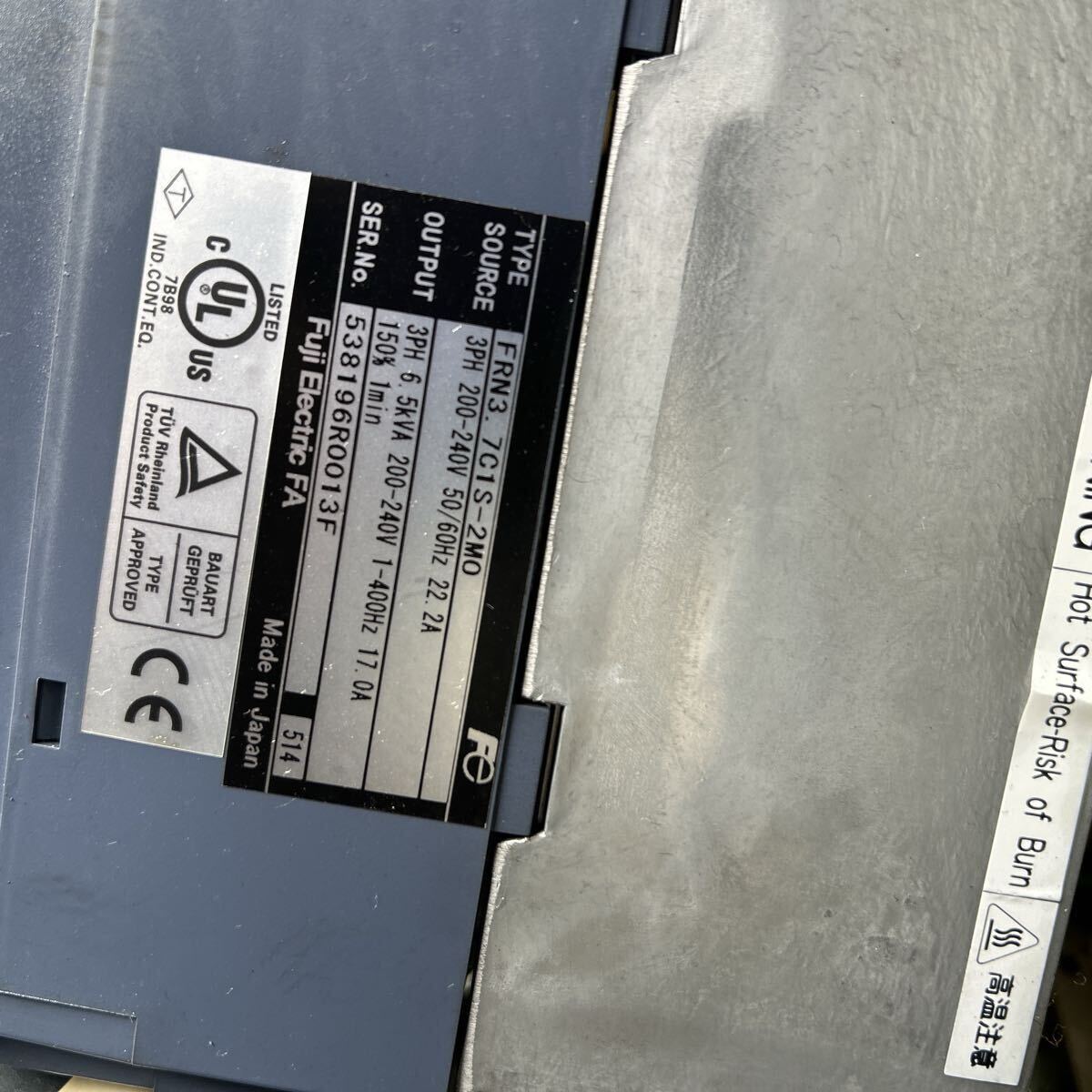 FANUC A06B-6114-H209 Servo Amplifier Inverter (for parts or not working) [b1246900778]