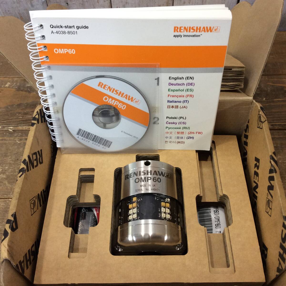 Renishaw OMP60 Optical Signal Transmission Touch Probe [j1247034109]