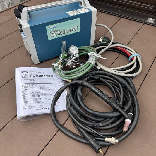Daihen TIG MINI 200P II VRTPM-202 TIG Welder 100V/200V Full Set [q1247023436]