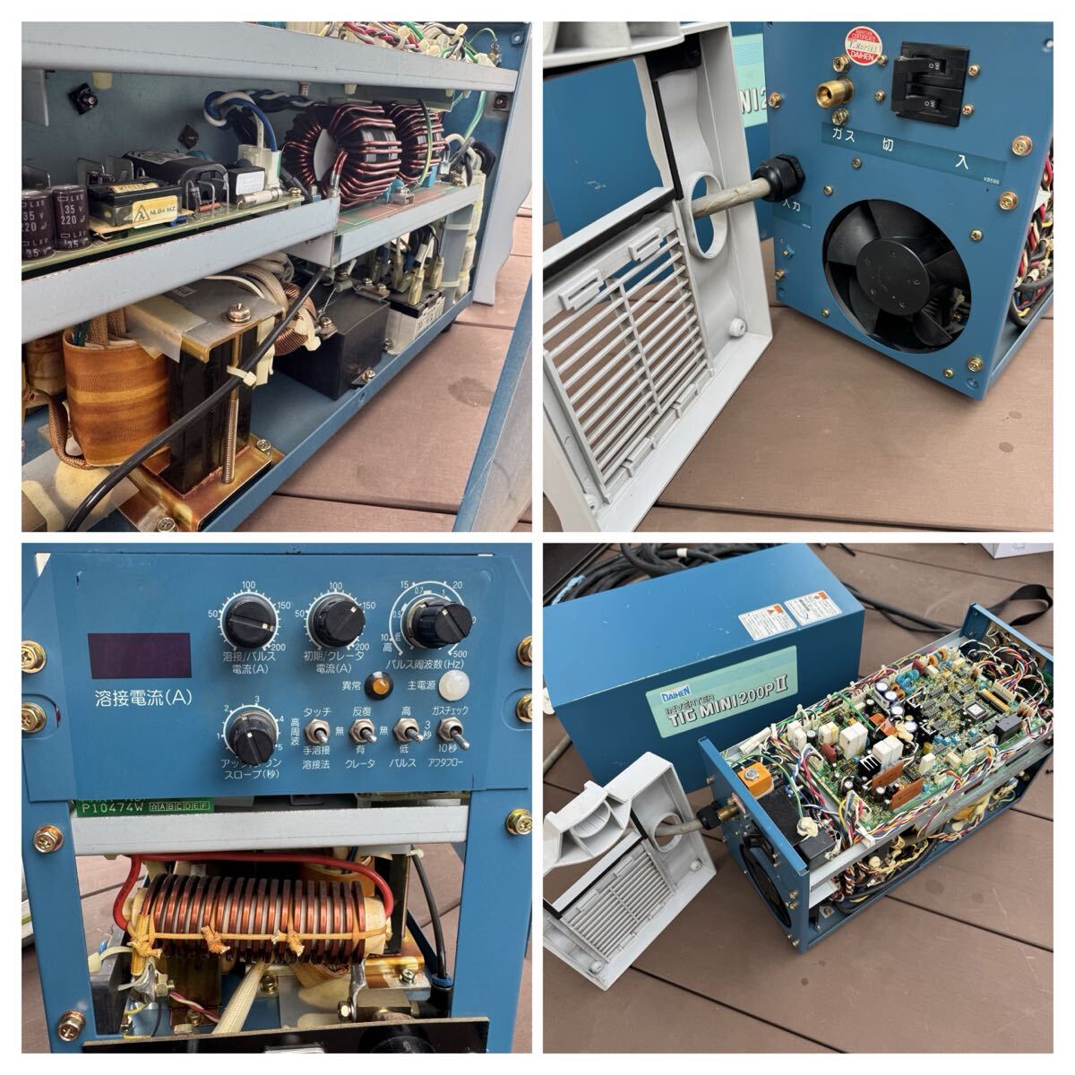 Daihen TIG MINI 200P II VRTPM-202 TIG Welder 100V/200V Full Set [q1247023436]