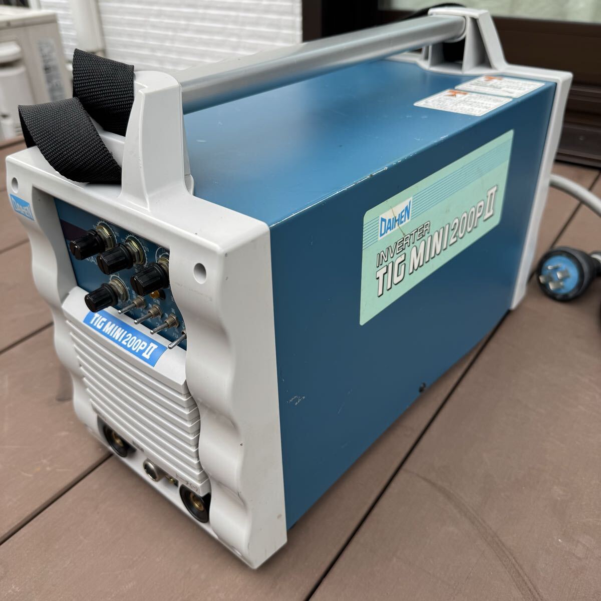 Daihen TIG MINI 200P II VRTPM-202 TIG Welder 100V/200V Full Set [q1247023436]