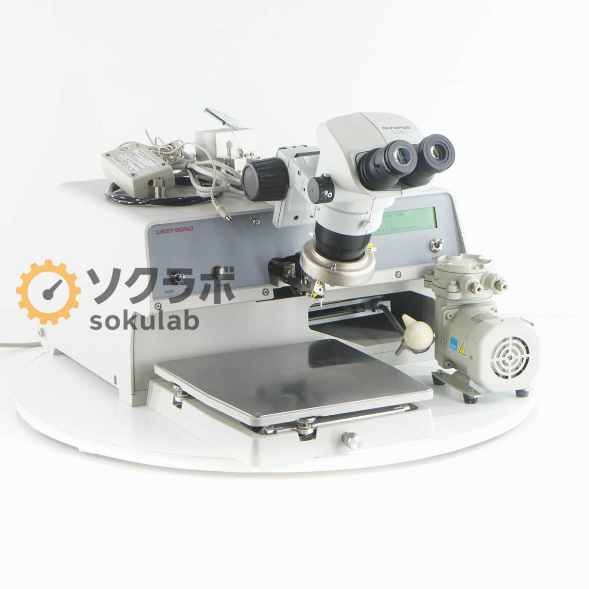WEST BOND 7200CR Manual Epoxy Die Bonder with SZ61 WHSZ15×-H/16 OLYMPUS [x1247186418]