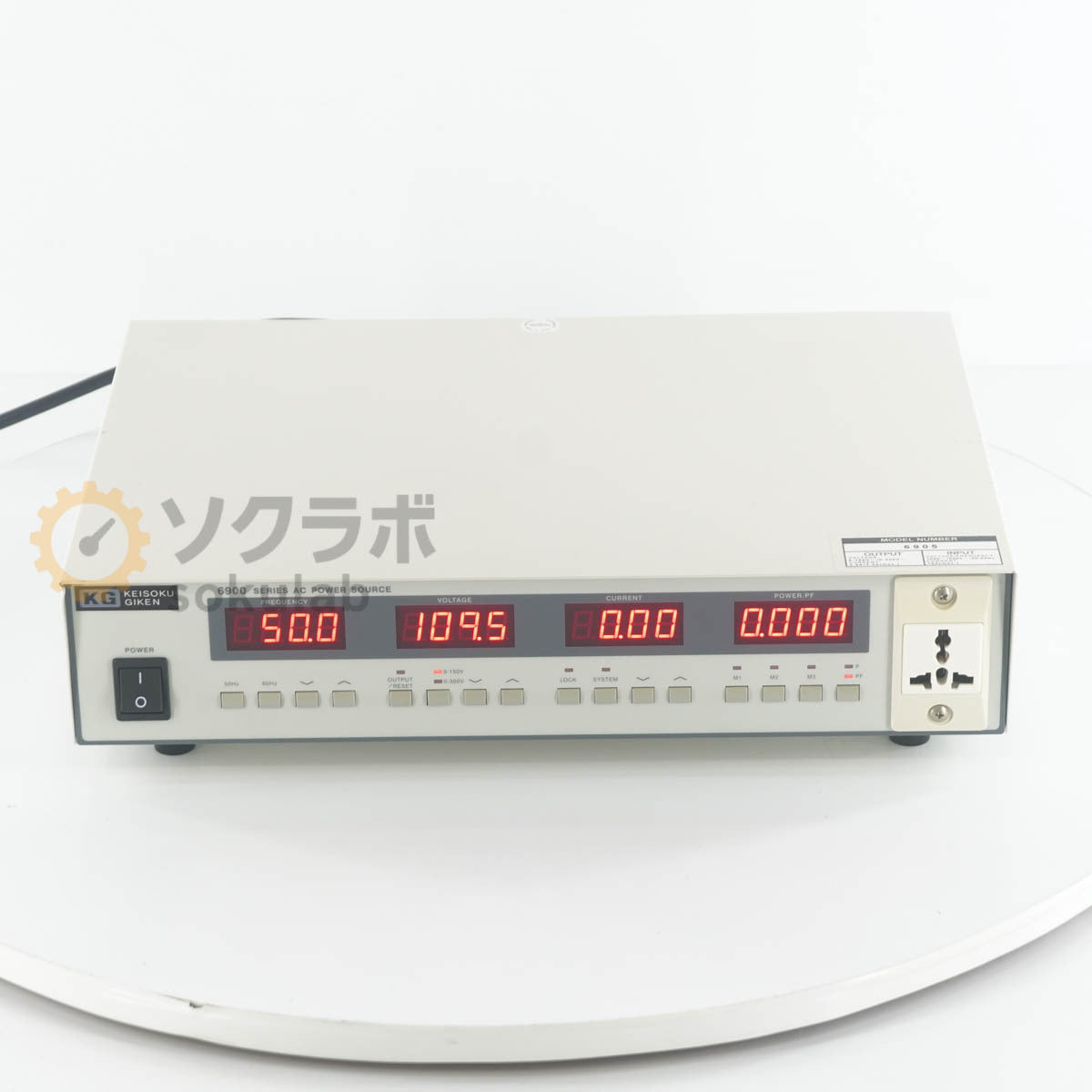 KEISOKU GIKEN 6905 AC Power Source 6900 Series [h1247333305]