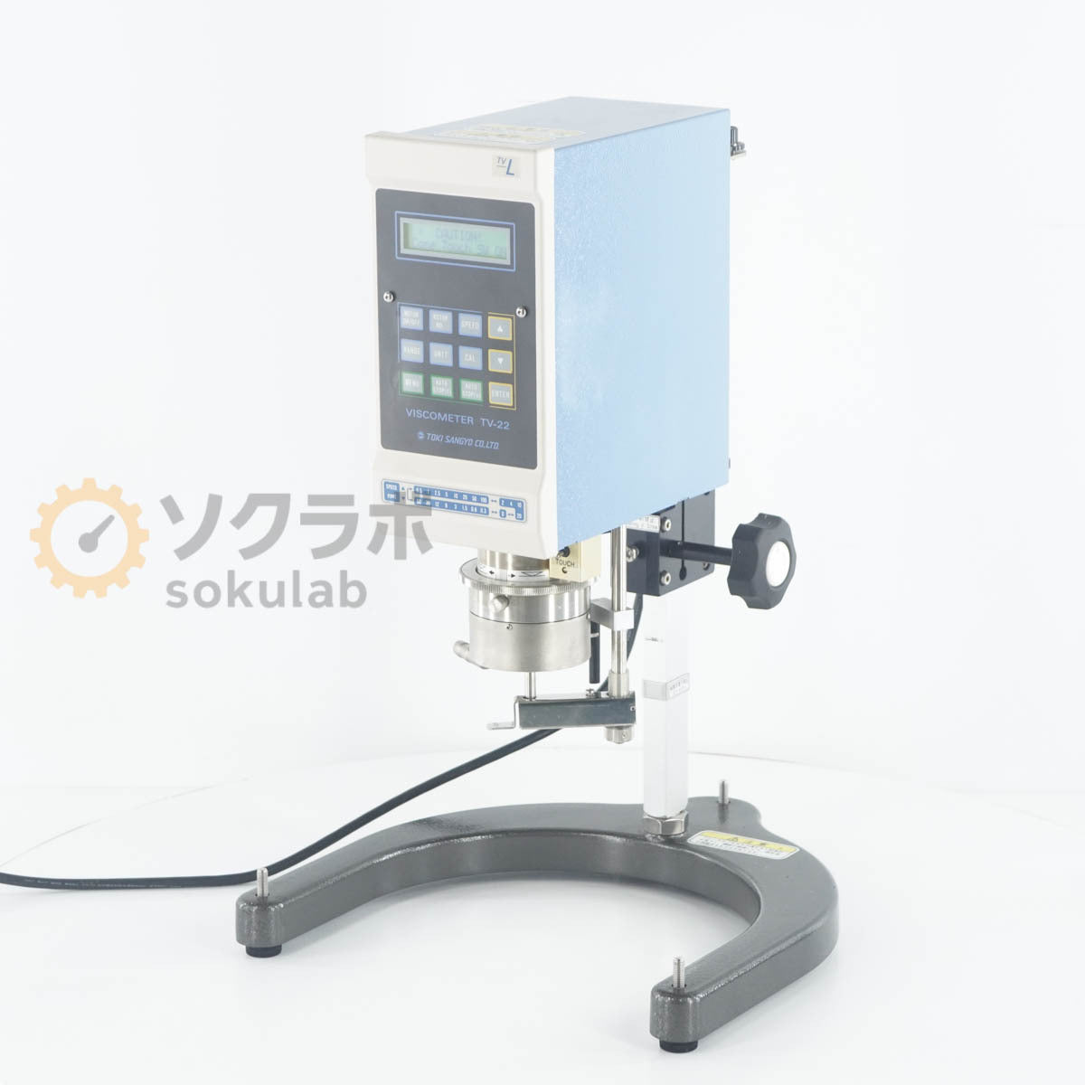 TOKI SANGYO TVE-22LT Viscometer with Power Cord [l1247344869]