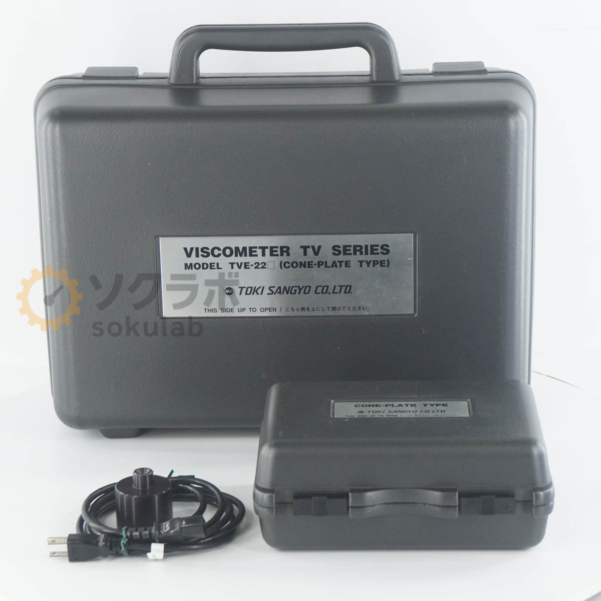TOKI SANGYO TVE-22LT Viscometer with Power Cord [l1247344869]