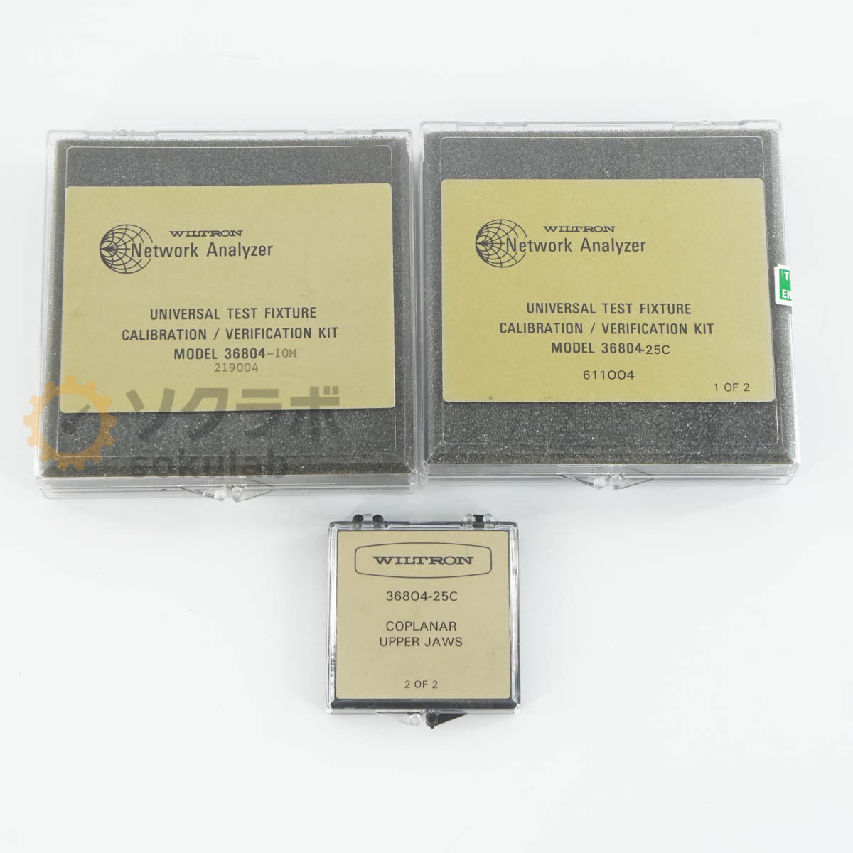 WILTRON 36804-25C Universal Test Fixture Calibration/Verification Kit with 36804-10M [k1247336209]