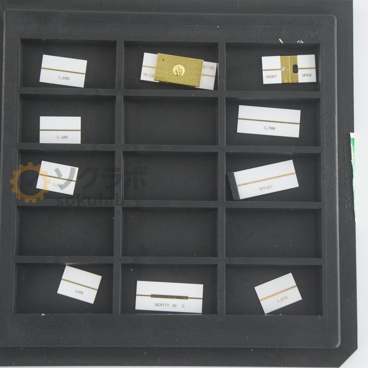 WILTRON 36804B-10M 36804B-15M Universal Test Fixture Calibration/Verification Kit [f1247332701]