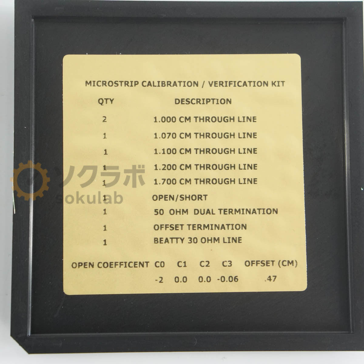 WILTRON 36804B-10M 36804B-15M Universal Test Fixture Calibration/Verification Kit [f1247332701]