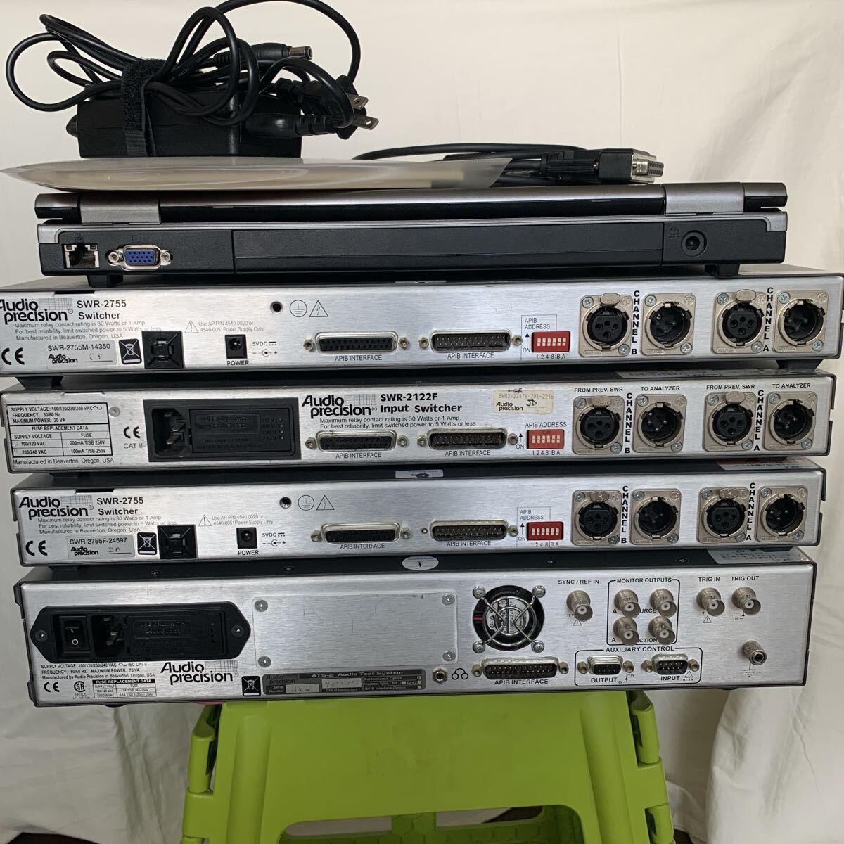 Audio Precision ATS-2 Audio Analyzer with PC and PCMCIA Card [x1247700124]