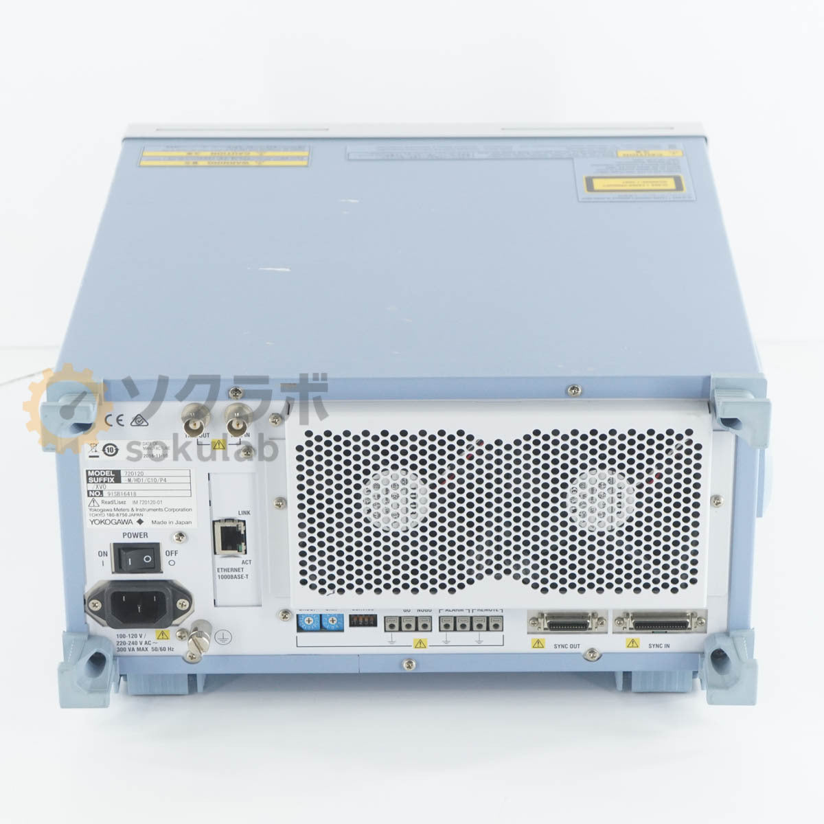 Yokogawa SL1000 High-Speed Data Acquisition Unit DAQ 720120-M/HD1/C10/P4/XV0 [t1247743383]