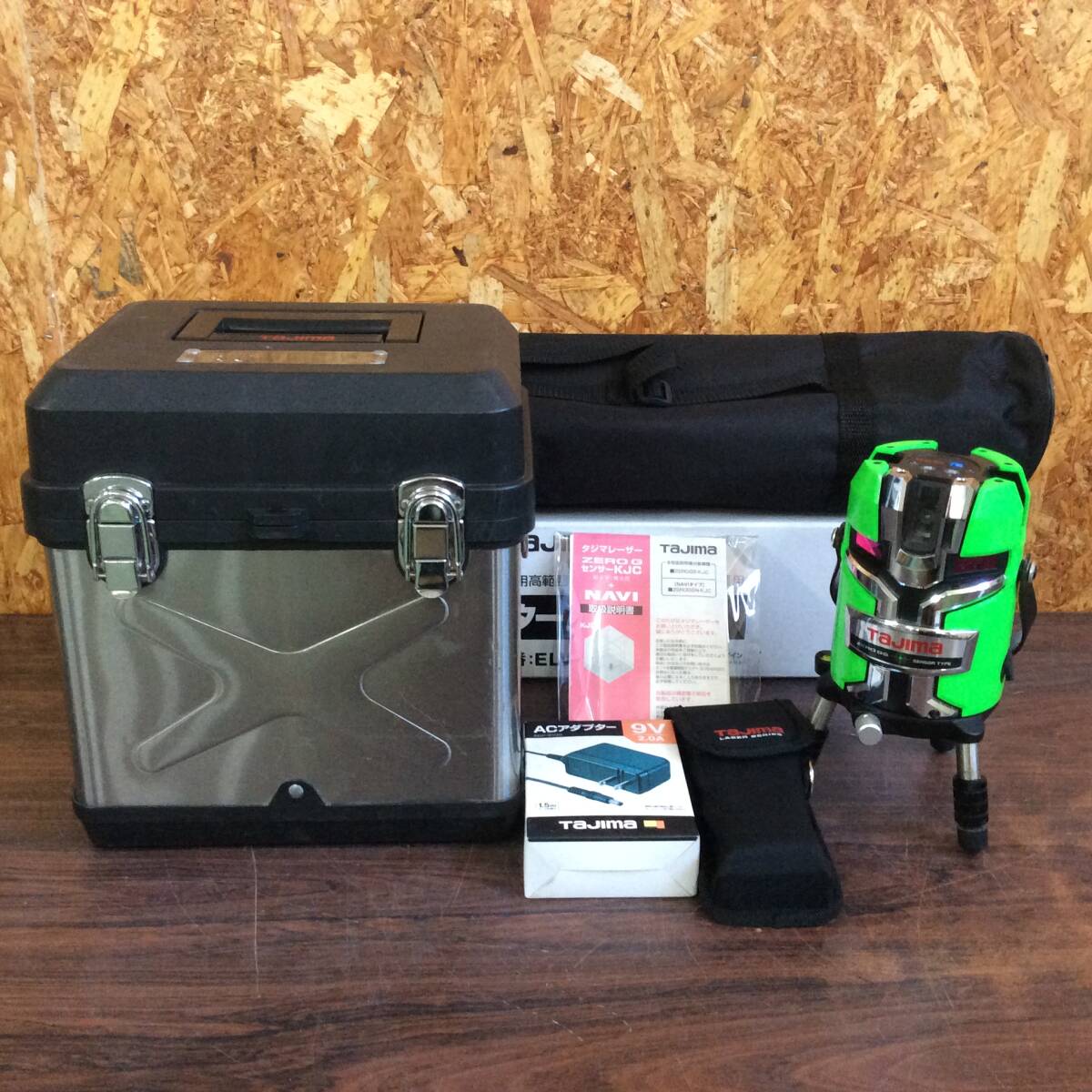Tajima ZEROGS-KJC Laser Level with Receiver and Tripod [b1247827641]