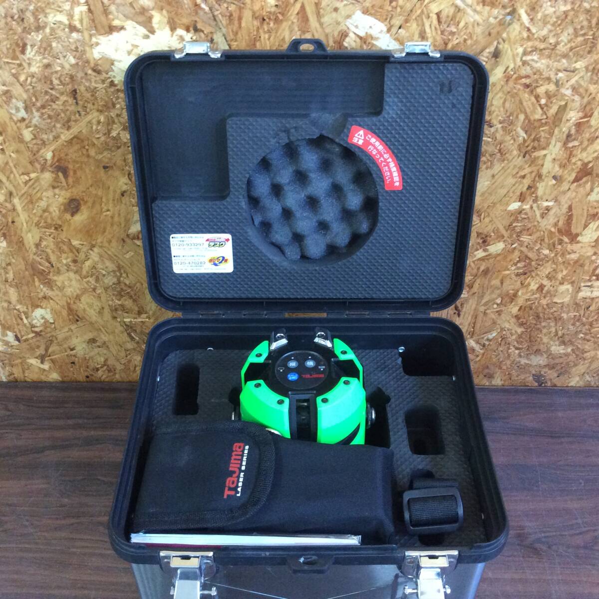Tajima ZEROGS-KJC Laser Level with Receiver and Tripod [b1247827641]