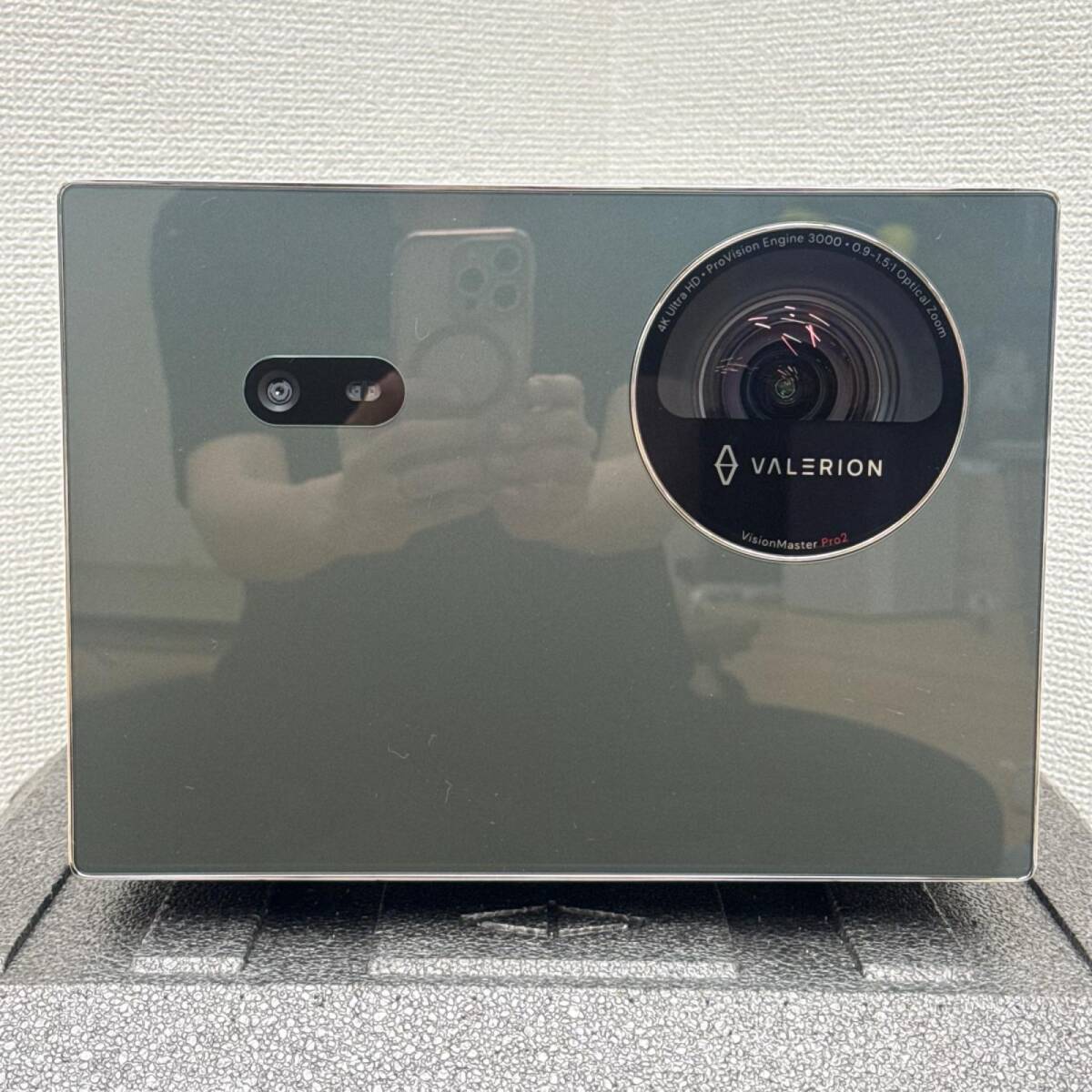 VALERION VisionMaster Pro2 4K RGB Laser Projector 3000 ISO Lumens with Remote and Stand [b1247936909]