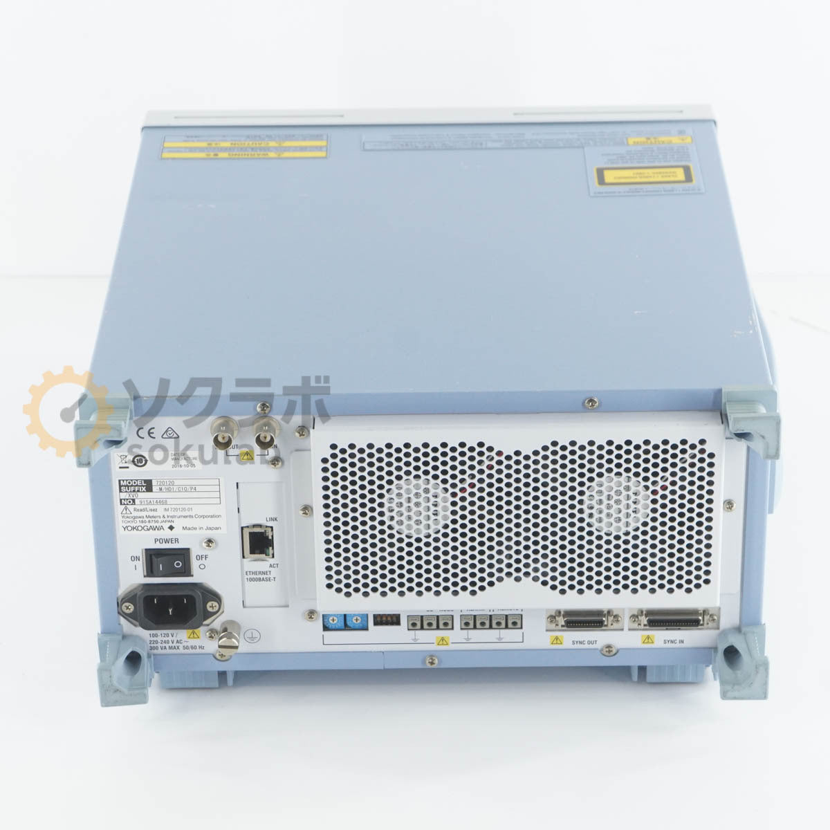 Yokogawa SL1000 High-Speed Data Acquisition Unit DAQ 720120-M/HD1/C10/P4/XV0 [u1248241082]