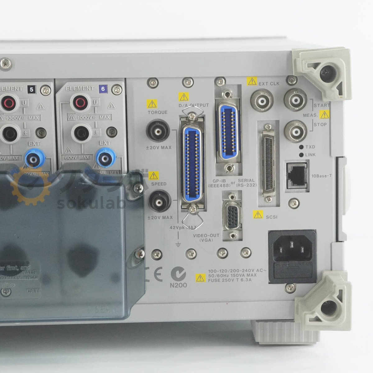 Yokogawa WT1600 Digital Power Meter 10/2024CAL 760101-06-C1-M/B5/C10/DA/MTR/7N [k1248235817]