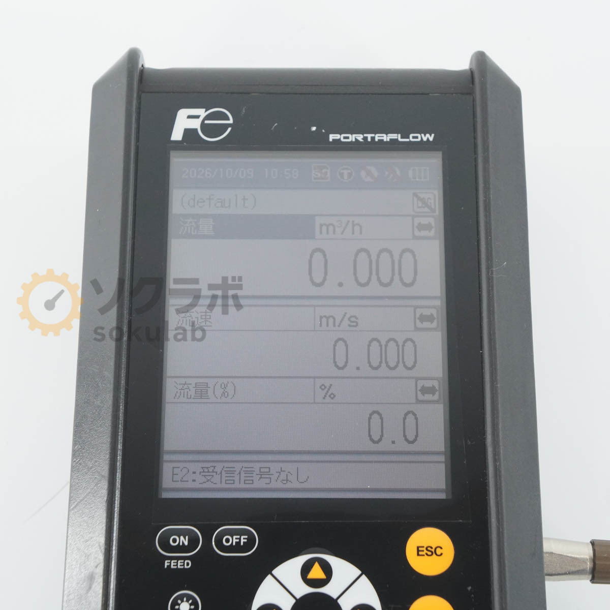 Fuji Electric FSCS10A1-00J Ultrasonic Flow Meter [k1248355481]