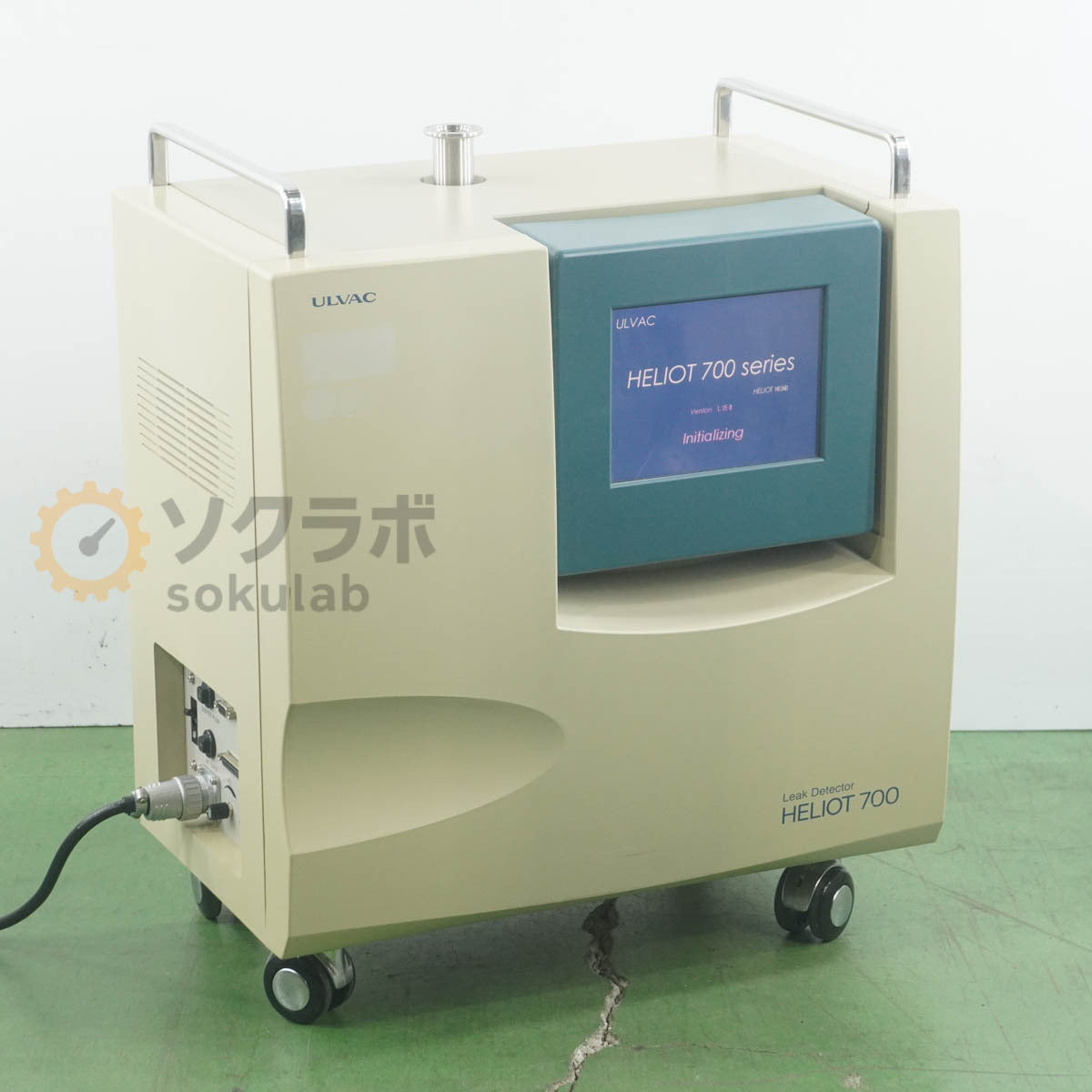 ULVAC HELIOT 700 HELIUM LEAK DETECTOR with Power Cord and Manual [l1248484853]