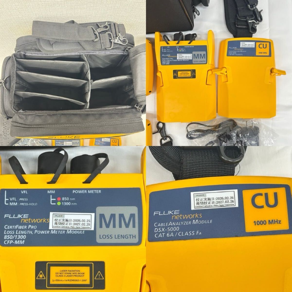 Fluke Versiv2 DSX-5000 CertiFiber Pro Cable Analyzer with Accessories [b1248569549]