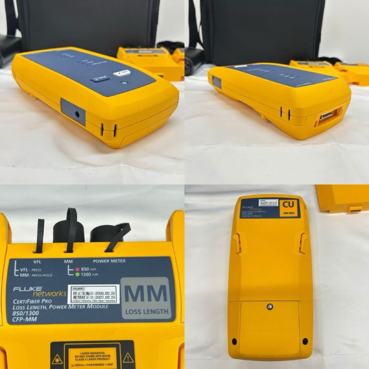 Fluke Versiv2 DSX-5000 CertiFiber Pro Cable Analyzer with Accessories [b1248569549]